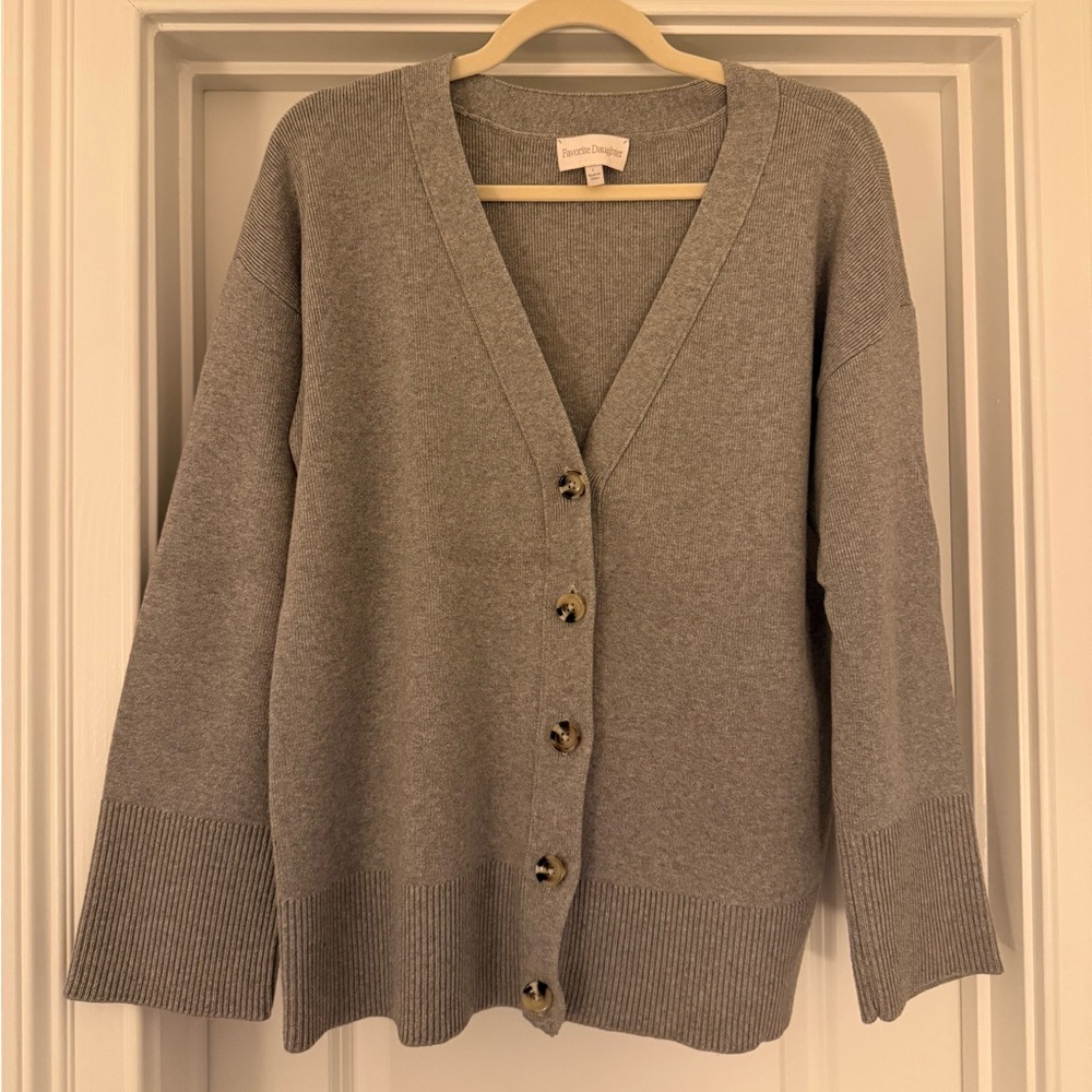 Favorite Daughter Cotton Cashmere Cardigan